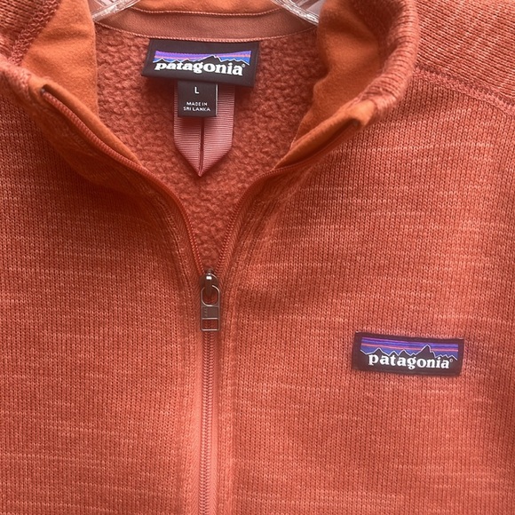 Patagonia W’s Better Sweater 1/4 Zip Performance Fleece Pullover L~Century Pink - Picture 4 of 12